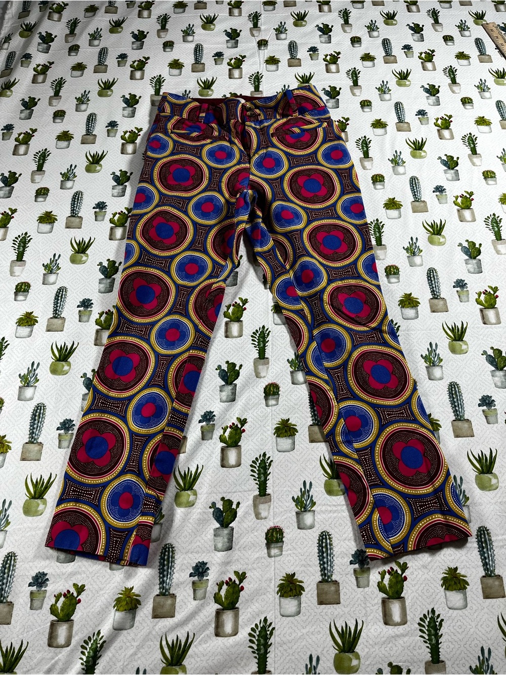 The Essential Slim by Anthropologie Juniors Pants size 0 Multicolor stretch